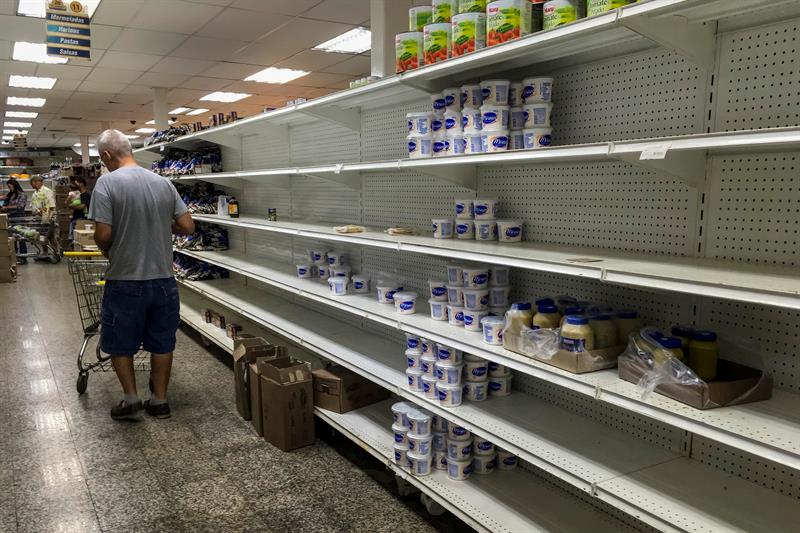  Venezuela hanya memproduksi 30% makanan yang dibutuhkan untuk mempertahankan populasi